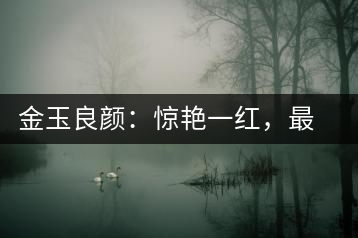 金玉良顏：驚艷一紅，最是高貴