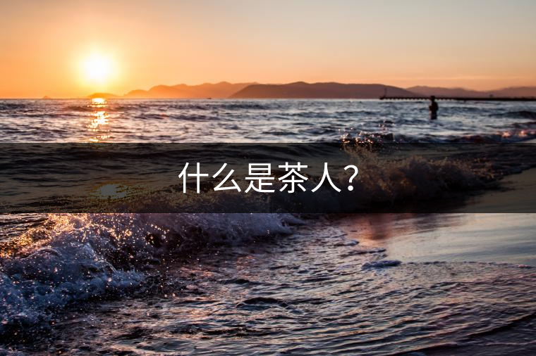 什么是茶人？