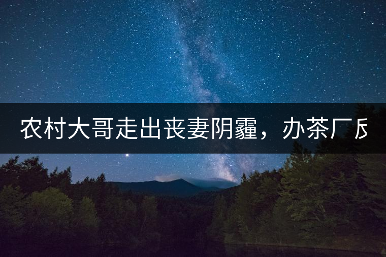 農(nóng)村大哥走出喪妻陰霾，辦茶廠反哺鄉(xiāng)鄰，每天處理鮮葉4000斤