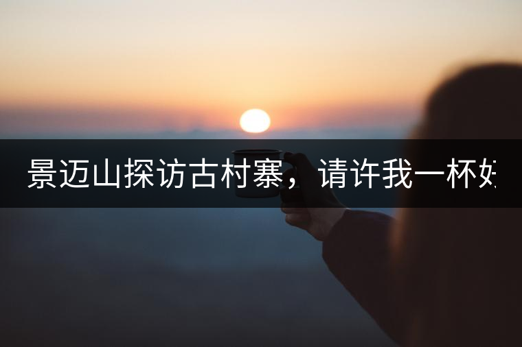 景邁山探訪古村寨，請(qǐng)?jiān)S我一杯好茶！