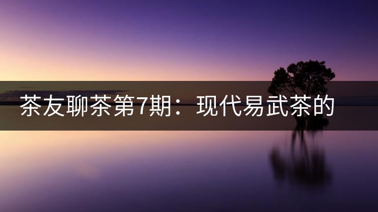 茶友聊茶第7期：現(xiàn)代易武茶的發(fā)起者，普洱茶史重量級(jí)人物—張毅