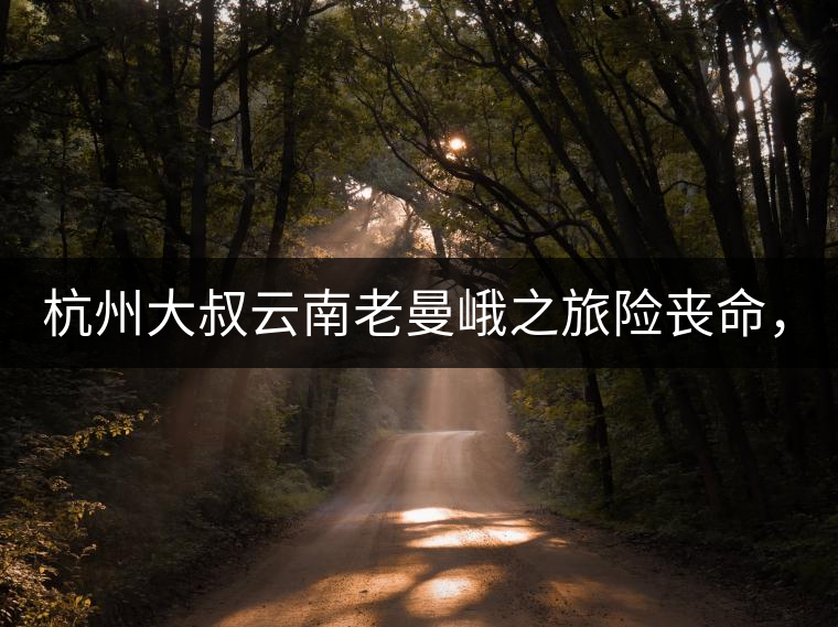 杭州大叔云南老曼峨之旅險(xiǎn)喪命，買(mǎi)下茶園種茶，成普...杭州大叔云南老曼峨之旅險(xiǎn)喪命，買(mǎi)下茶園種茶，成普洱圈網(wǎng)紅