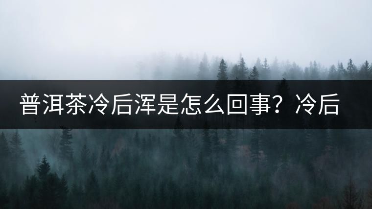 普洱茶冷后渾是怎么回事？冷后渾的普洱茶品質(zhì)好不好？