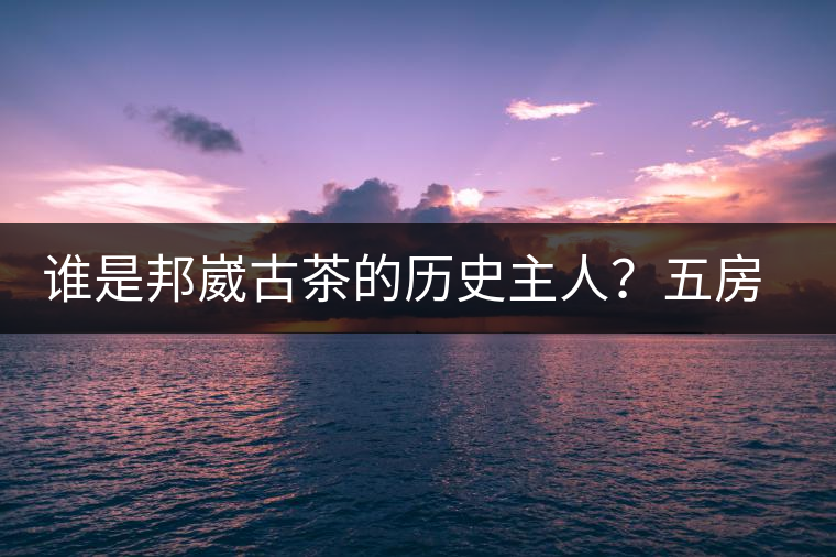 誰是邦崴古茶的歷史主人？五房·茶馬古道考察記