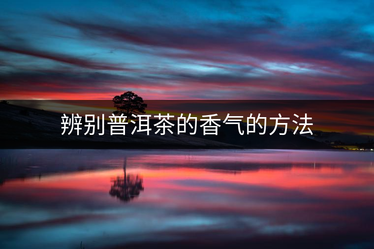 辨別普洱茶的香氣的方法 辨別普洱茶的香氣的方法