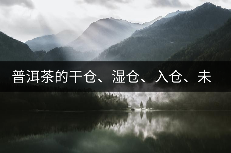 普洱茶的干倉(cāng)、濕倉(cāng)、入倉(cāng)、未入倉(cāng)及辨識(shí)區(qū)分