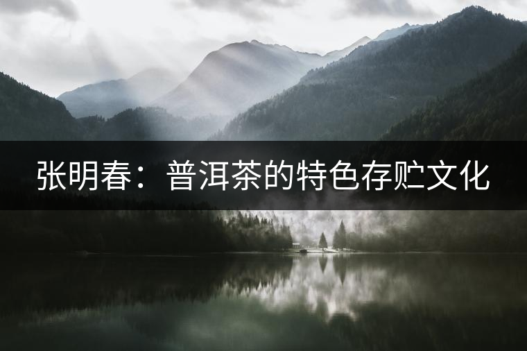 張明春：普洱茶的特色存貯文化