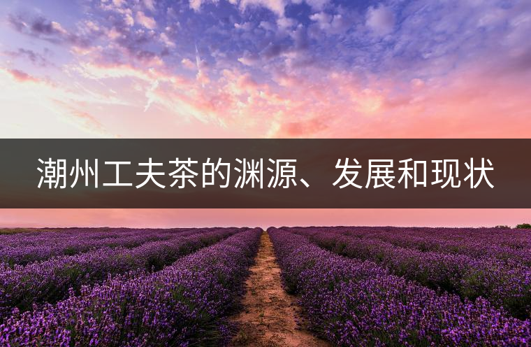 潮州工夫茶的淵源、發(fā)展和現狀