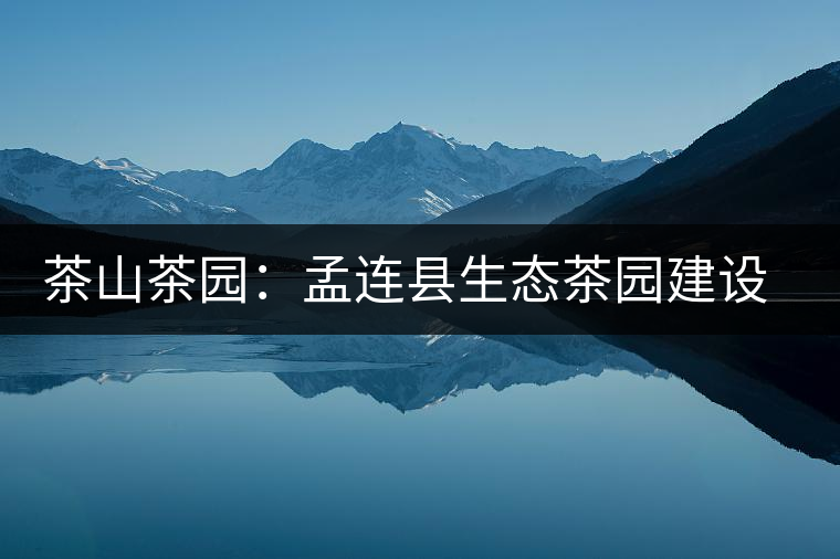 茶山茶園:孟連縣生態(tài)茶園建設(shè)工作進展順利 茶山茶園:孟連縣生態(tài)茶園建設(shè)工作進展順利