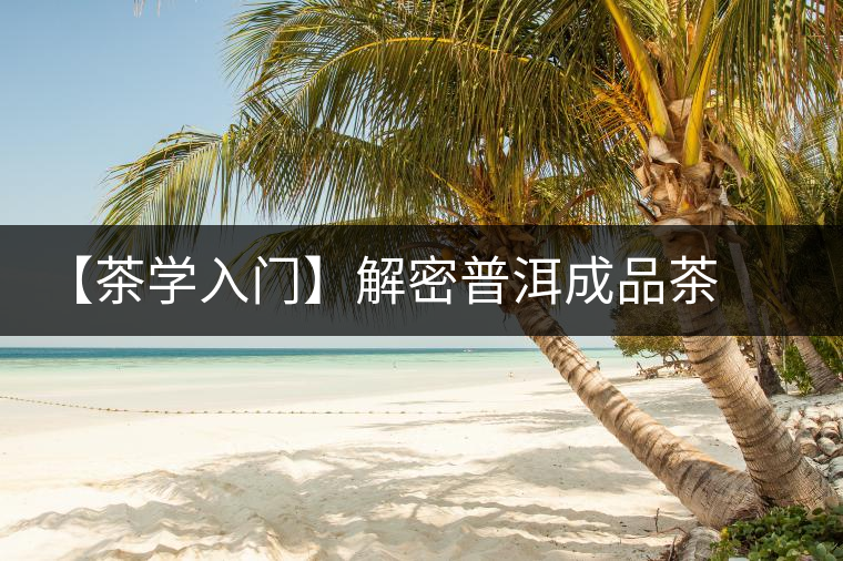 【茶學(xué)入門】解密普洱成品茶干燥 【茶學(xué)入門】解密普洱成品茶干燥