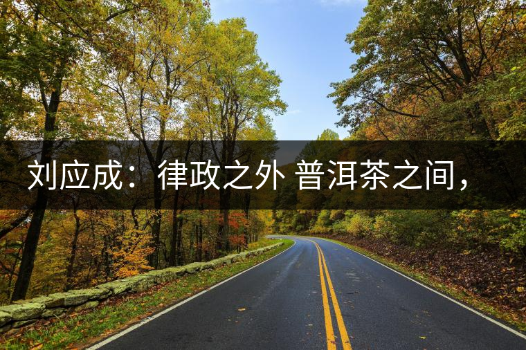 劉應(yīng)成：律政之外 普洱茶之間，在峨毛茶上的三個(gè)首創(chuàng)