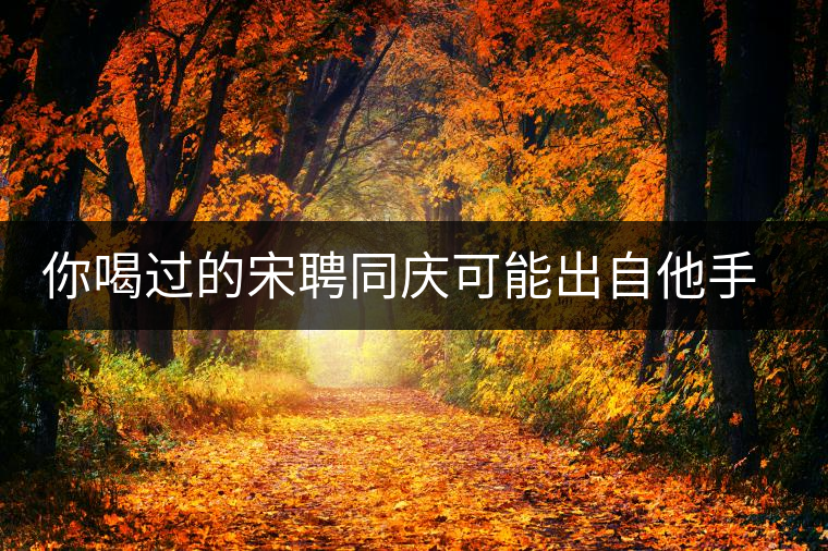 你喝過的宋聘同慶可能出自他手，他還發(fā)明了普洱熟茶！