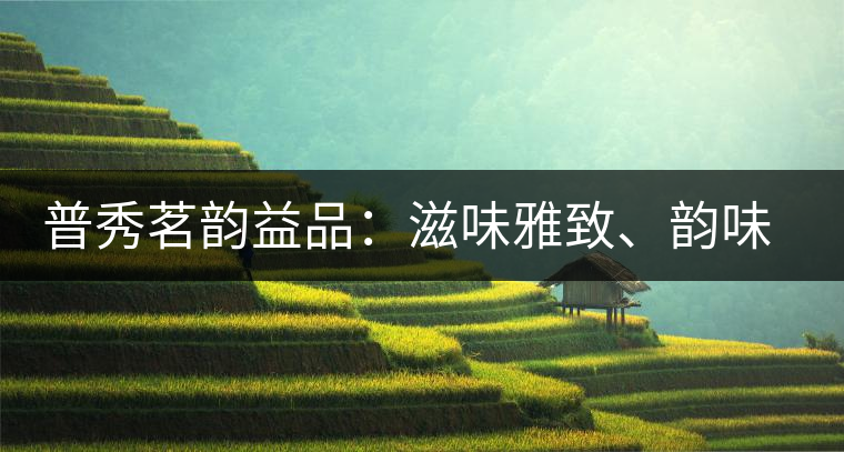 普秀茗韻益品：滋味雅致、韻味悠然