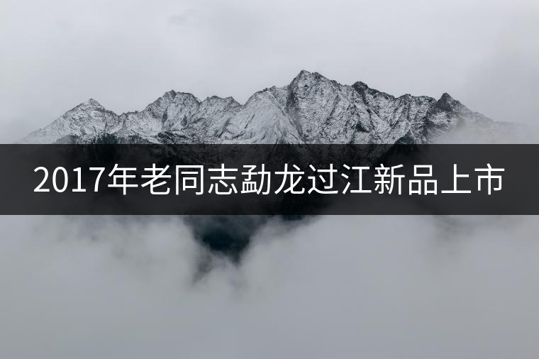 2017年老同志勐龍過(guò)江新品上市