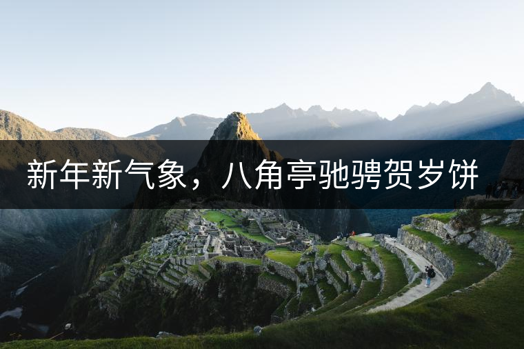 新年新氣象，八角亭馳騁賀歲餅即將上市