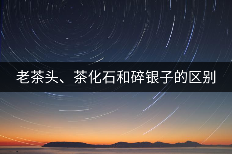 老茶頭、茶化石和碎銀子的區(qū)別