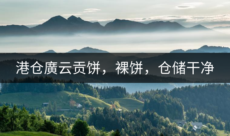 港倉廣云貢餅，裸餅，倉儲干凈