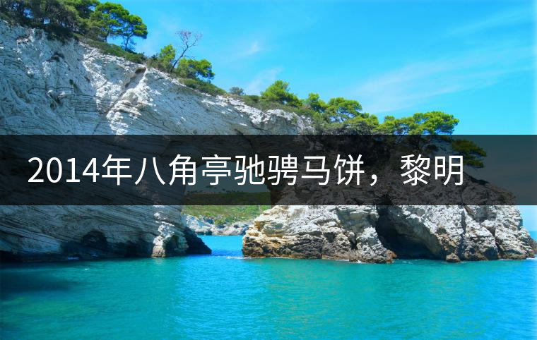 2014年八角亭馳騁馬餅，黎明茶廠馬年生肖紀(jì)念餅