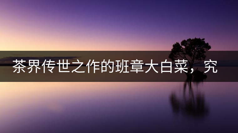 茶界傳世之作的班章大白菜，究竟有什么大來(lái)頭？