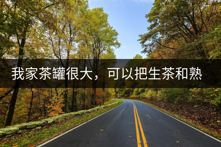 我家茶罐很大，可以把生茶和熟茶，放在一起儲存嗎？