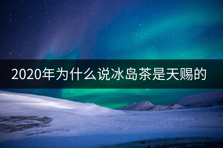2020年為什么說冰島茶是天賜的好茶？