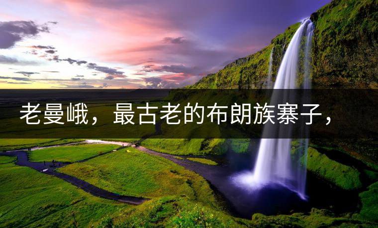 老曼峨，最古老的布朗族寨子，最極端的普洱茶