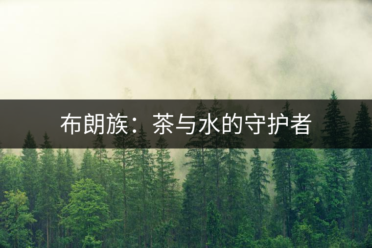 布朗族:茶與水的守護者 布朗族:茶與水的守護者