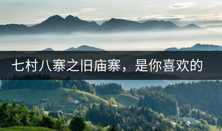 七村八寨之舊廟寨，是你喜歡的易武味嗎？