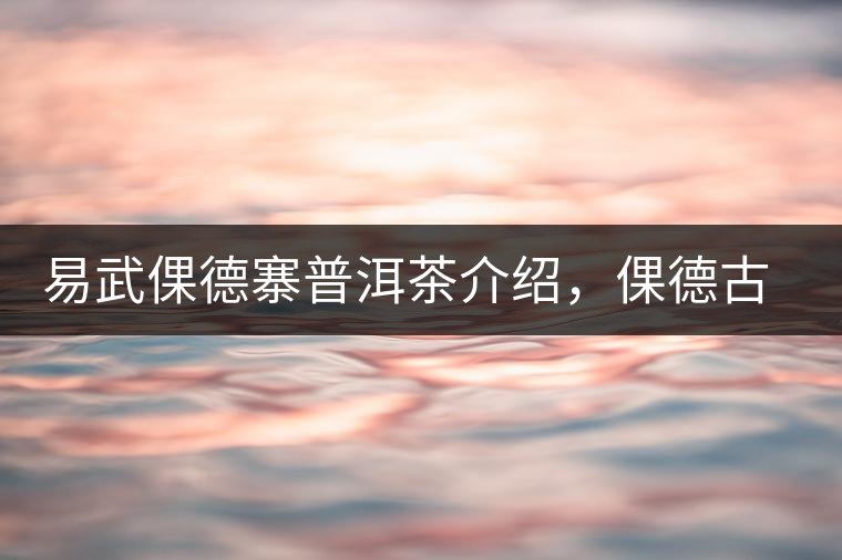 易武倮德寨普洱茶介紹，倮德古樹茶口感特點(diǎn)