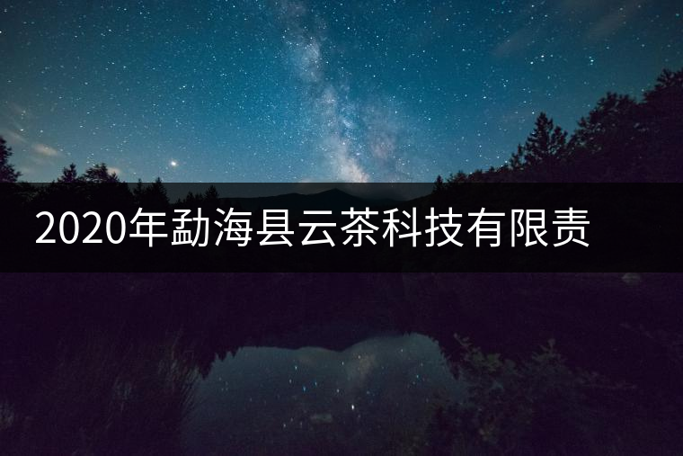 2020年勐?？h云茶科技有限責(zé)任公司簡(jiǎn)介