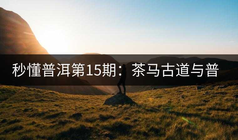 秒懂普洱第15期：茶馬古道與普洱茶有什么聯(lián)系？