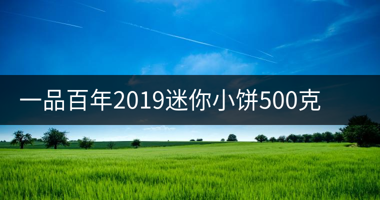一品百年2019迷你小餅500克古樹生茶品質(zhì)好不好？