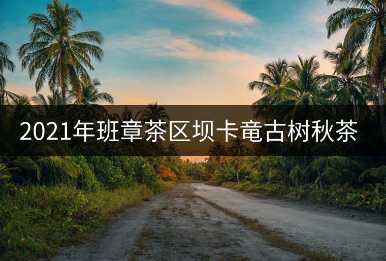 2021年班章茶區(qū)壩卡竜古樹秋茶價格是多少？