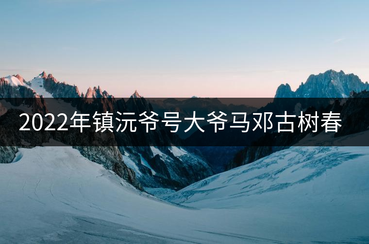 2022年鎮(zhèn)沅爺號大爺馬鄧古樹春茶特點? 2022年鎮(zhèn)沅爺號大爺馬鄧古樹春茶特點?