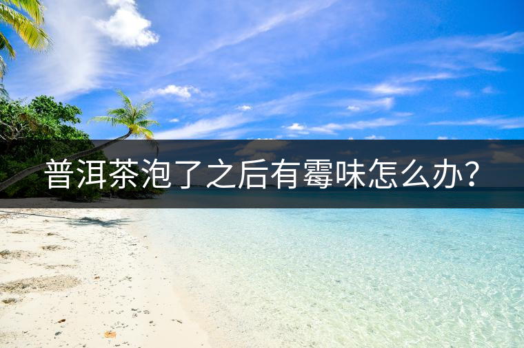 普洱茶泡了之后有霉味怎么辦？