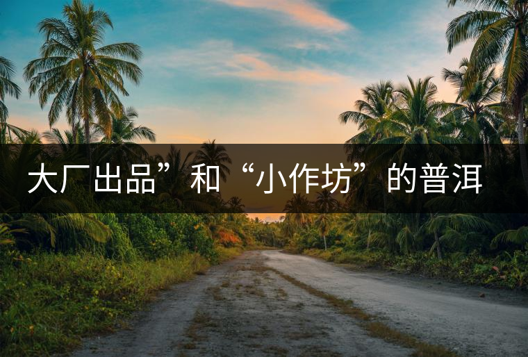 大廠出品”和“小作坊”的普洱茶，哪個(gè)更值得購(gòu)買？