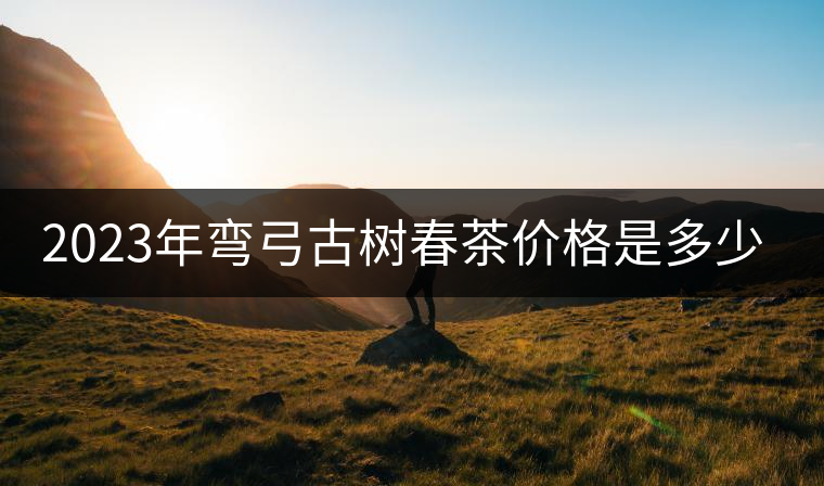 2023年彎弓古樹(shù)春茶價(jià)格是多少？