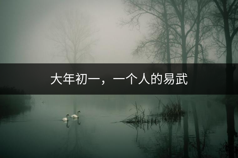 大年初一，一個(gè)人的易武