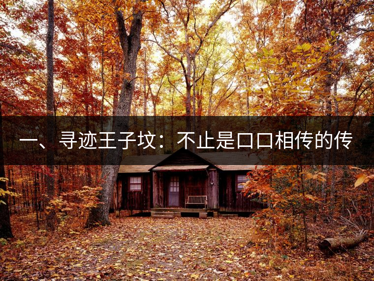 一、尋跡王子墳：不止是口口相傳的傳說(shuō)，是刻在土地里的歷史