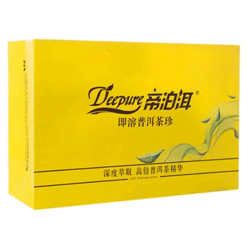 帝泊洱即溶普洱茶珍長(zhǎng)期飲用可降三高，別說(shuō)我沒(méi)有告訴你~