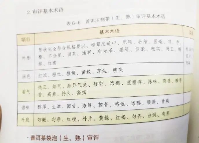 活學(xué)活用 ，一學(xué)就會(huì)的普洱茶口感術(shù)語